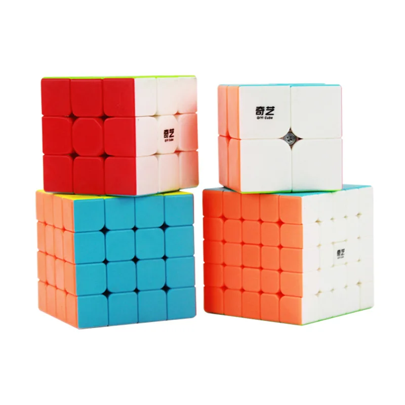 Serie Qiyi Cubo Magico QY a forma speciale QIYI 2x2 3x3 4x4 5x5 Puzzle Giocattoli per bambini Regalo Pyraminx Skewb Cubo Magico