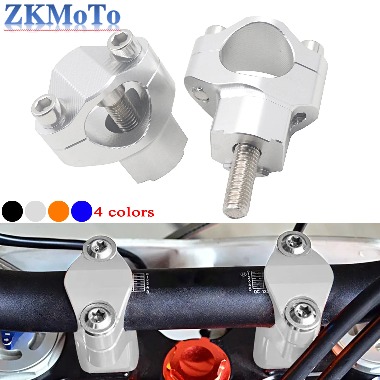 Motorcycle CNC HandleBar Risers Fat Handle Bar Mount Clamp For KTM SX SXF EXC EXCF XCW XCFW 125 150 250 350 450 530 2000-2016