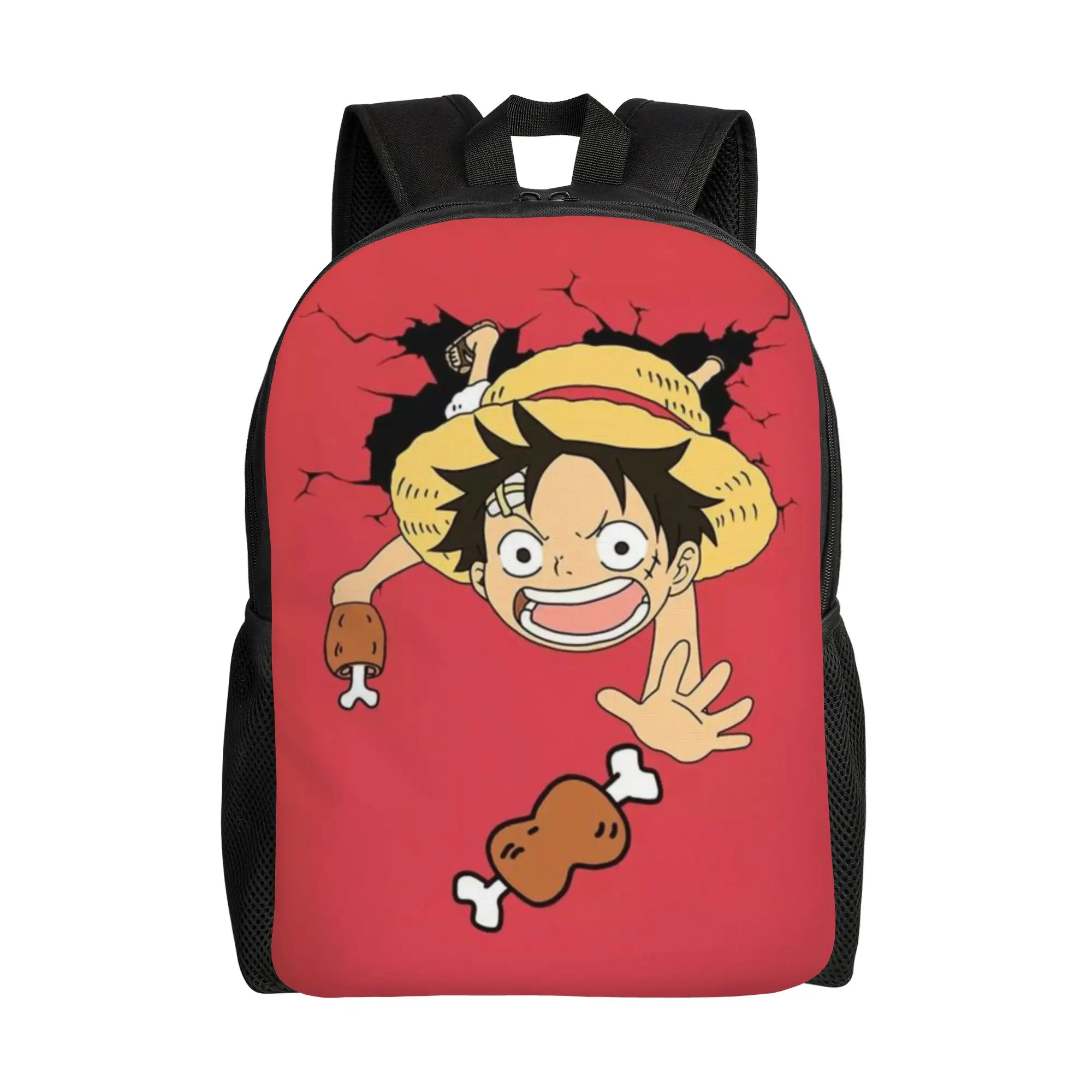 

Back to school season Luffy (26) Backpack One Piece Couple Good Quality Backpack