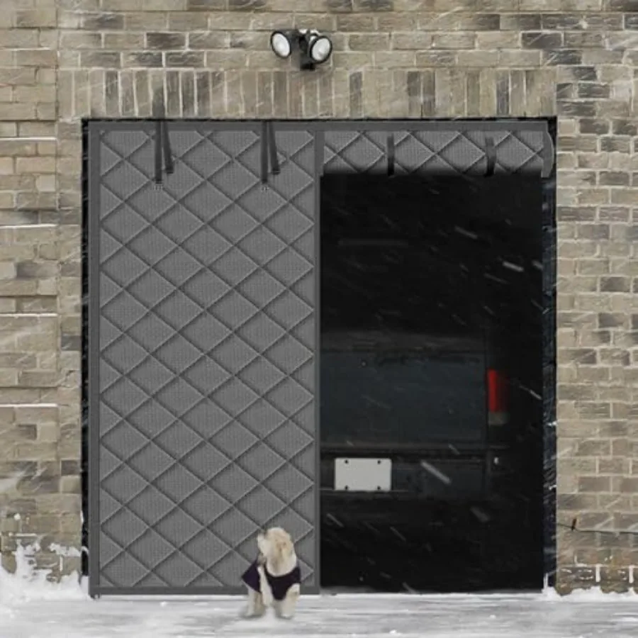 

Garage Door Insulation Curtain for Winter 1 car 8 x 7 Feet Magnetic Insulated Thermal Garage Screen Door Waterproof Thicken Cot