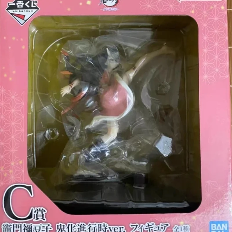 

Оригинальная фигурка Bandai Ichiban Bravo Demon Slayer Street, где призраки вживую Камадо Незуко, аниме-модель, игрушки, подарочная коллекция WB