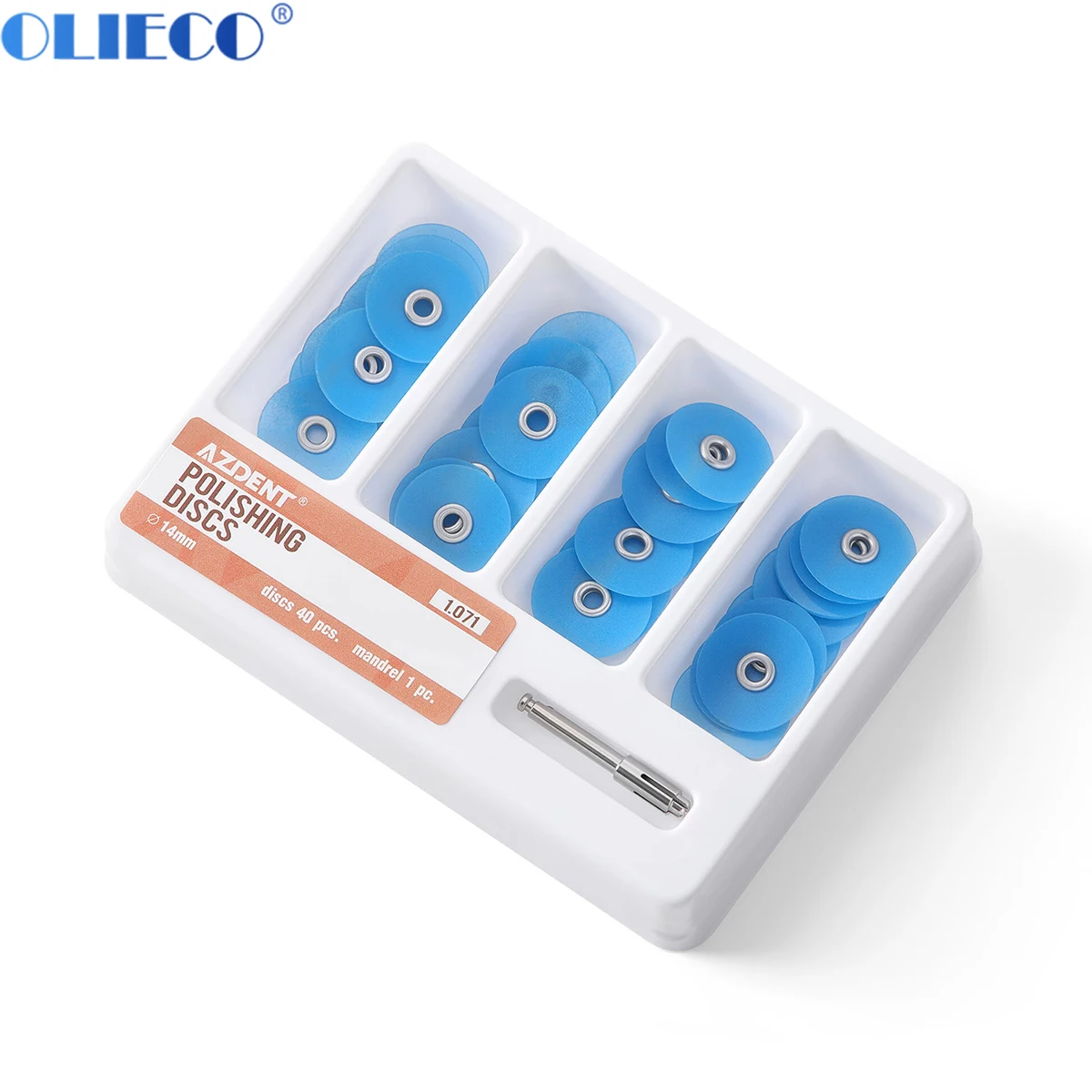 

Dental Polishing Discs 40pcs discs 1mandrel Teeth Polishing Kit Composite Polishing Dentistry Restorations Consumables