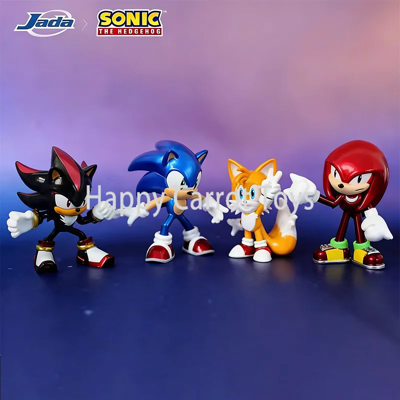 Figura Coleccionable Original de Jada Sonic The Hedgehog Nano Metalfigs, Figura de Metal Fundido a Presión de 1.65 Pulgadas, Mini Figura de Acción, Regalo para Niños