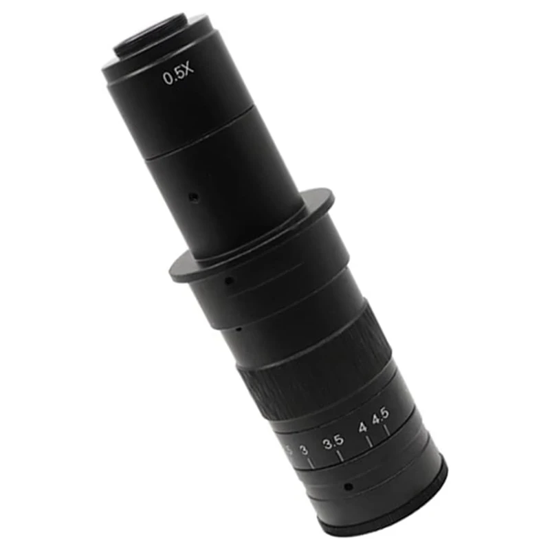 

PHILE-Lab Microscope Accessories Adjustable Magnification C Mount Lens For -Compatible VGA USB Microscope Camera