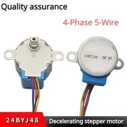 64:1 Gear Ratio Stepper Motor for Single Chip Microcomputer/Camera Monitoring - 4-Phase 5-Wire DC 5V 24BYJ48 Reduction Motor
