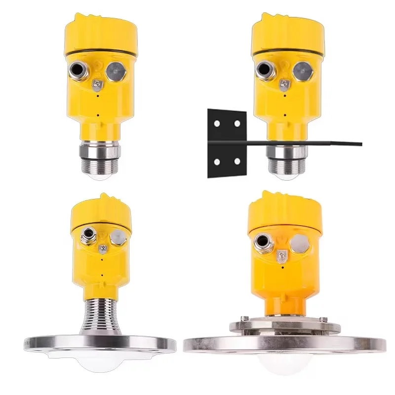 4-20ma +hart 70m Level gauge, water level gauge, 80G high-frequency guided wave anti-corrosion dust explosion-proof