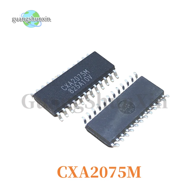 5PCS 【 High quality 】 CXA2075M CXA2075 packaged SOP-24 SMD encoder IC conversion chip