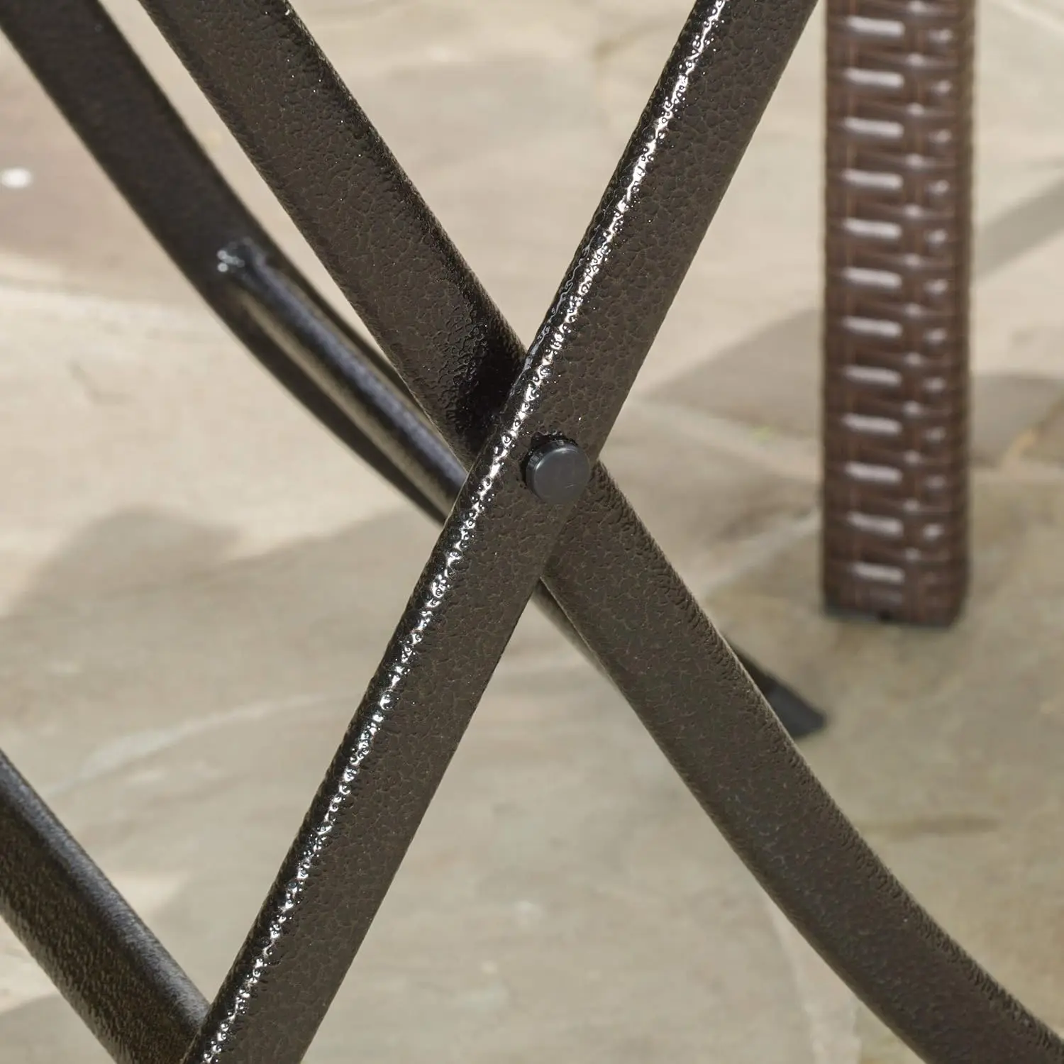 Elba Bistro Set, 3-Pcs Set, Multibrown / Crème