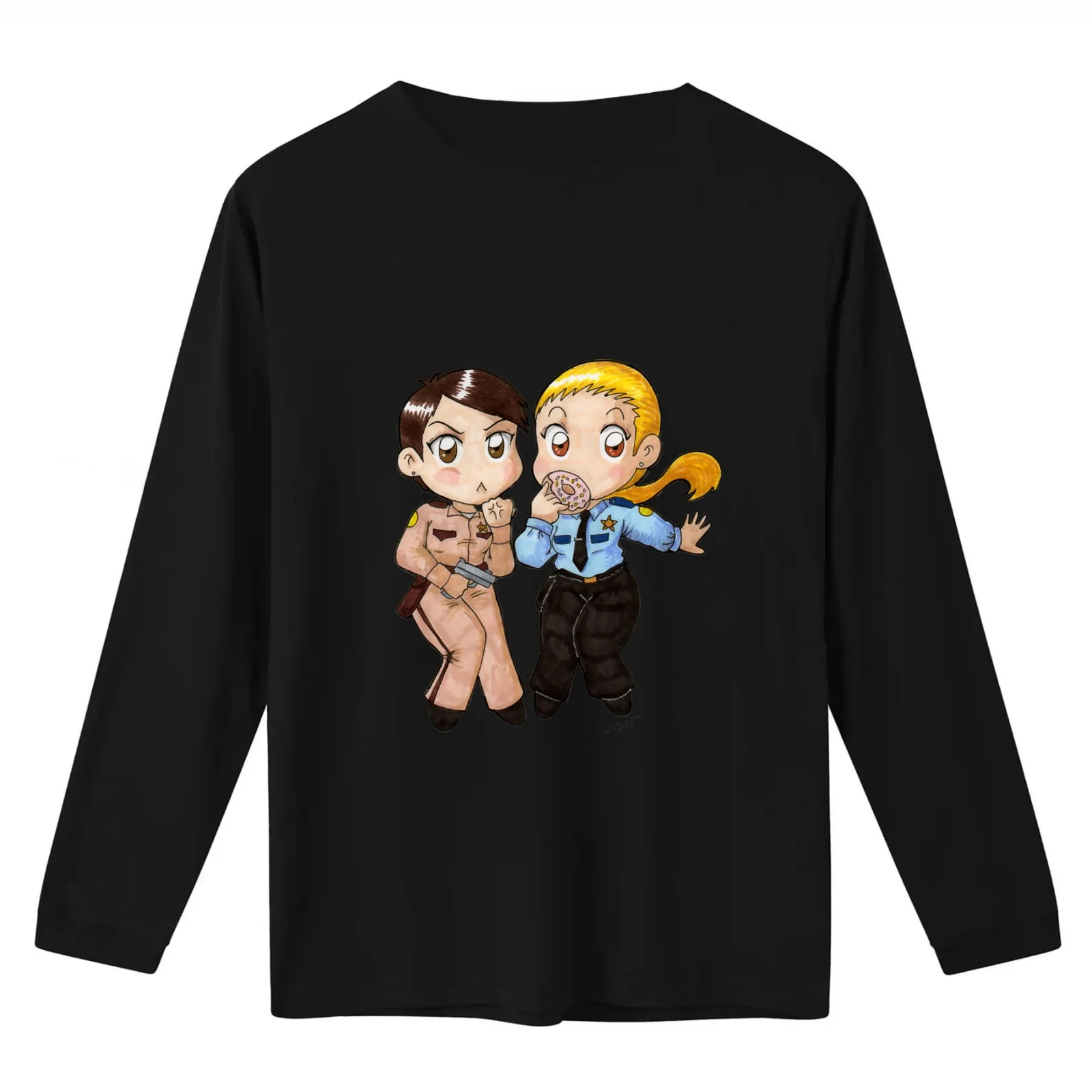 Don't Mess With These Sheriffs T-Shirt Summer Casual Cotton Tee Oversized Streetwear Tops Vintage Graphic Print 100% Cotton