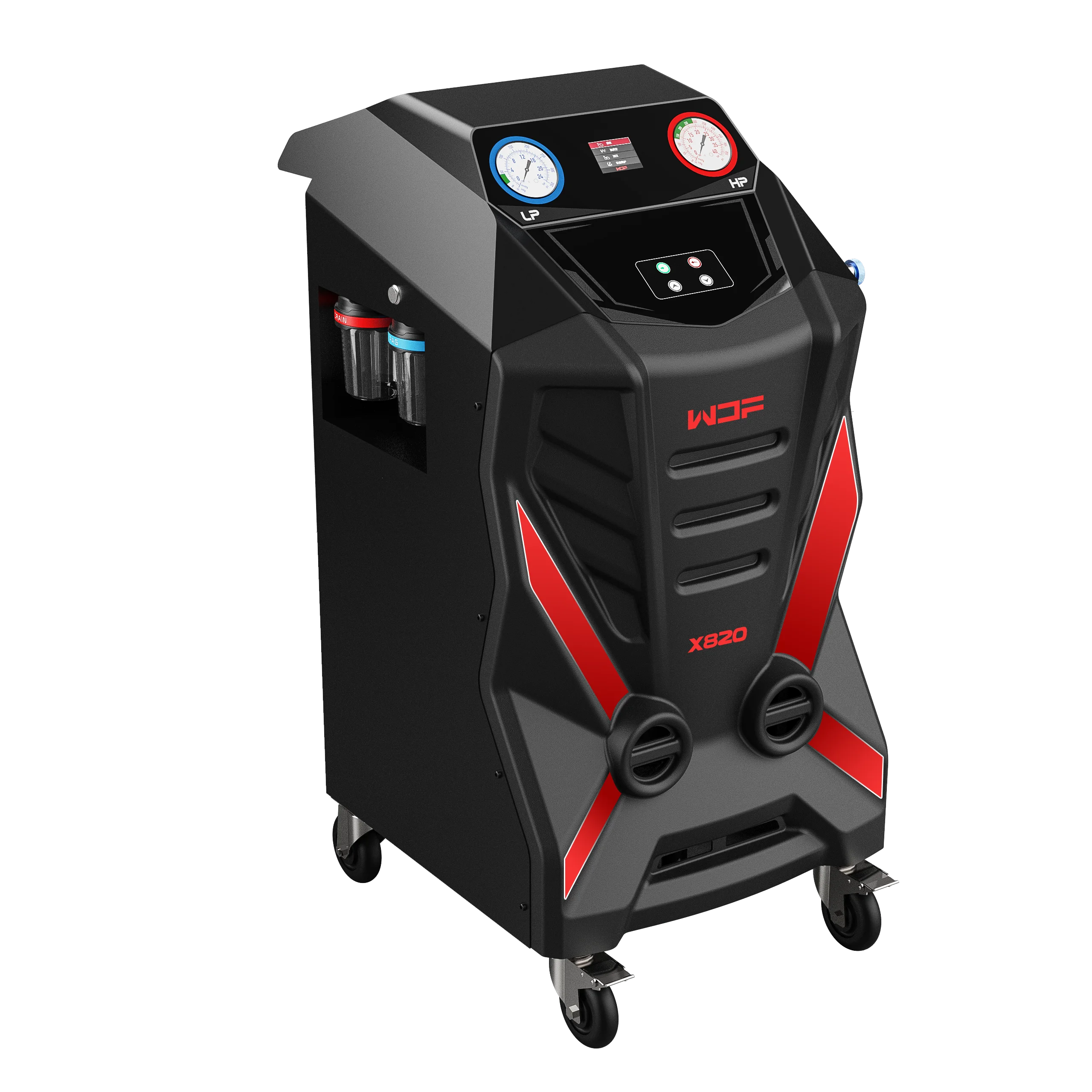 

Cheap Entry-Level AC Recovery Machine X820 R134a Car Air Condition Refrigerant Gas Recovery Machine
