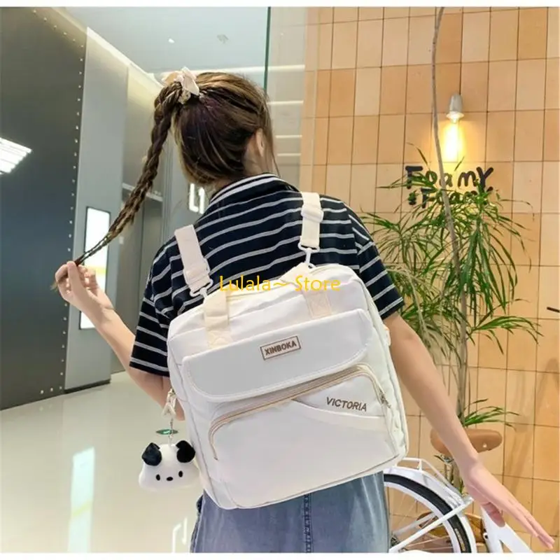 

Y4QA Japanese Backpack Rucksack School Bag Stylish and Durable Bag for Women and Girls