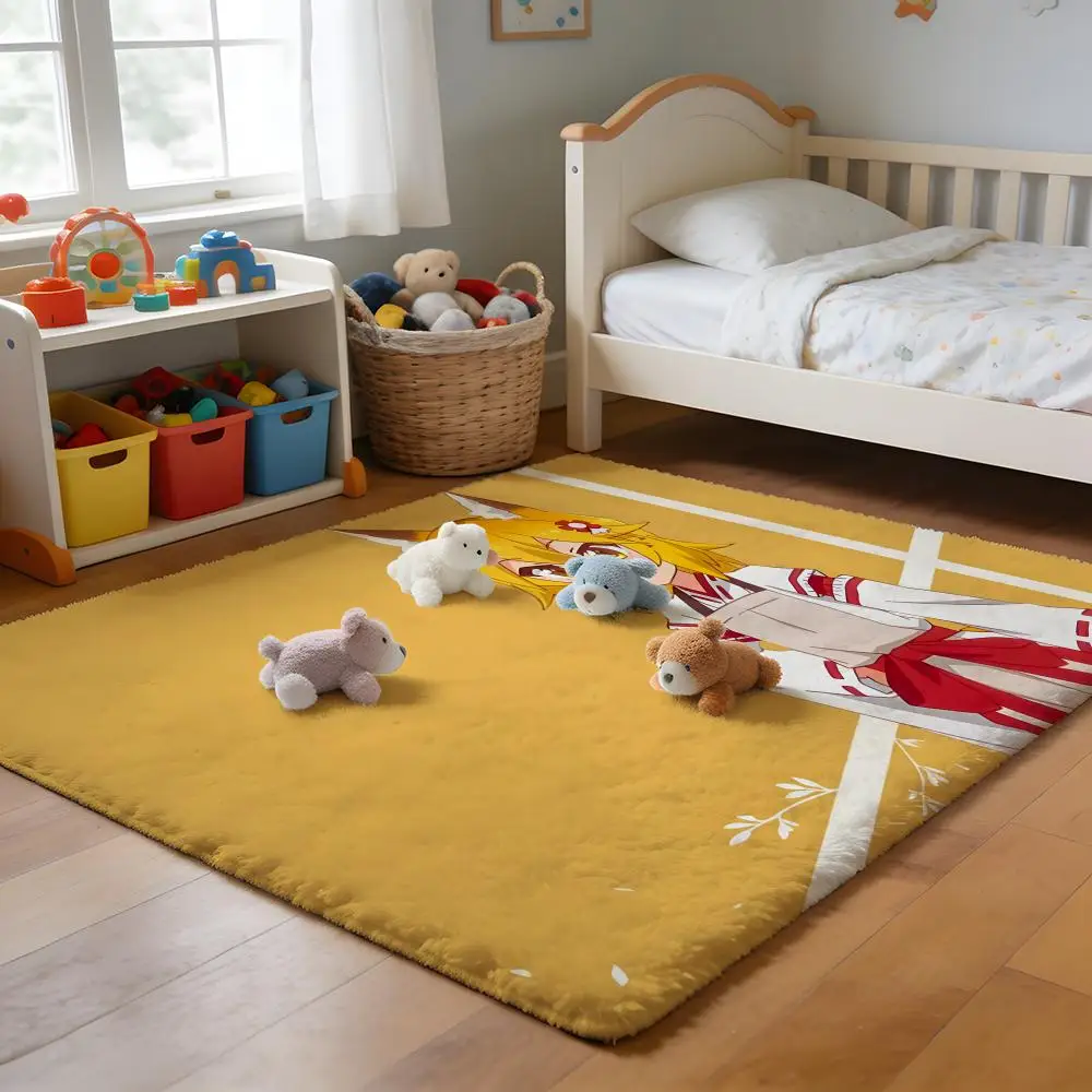 

Floor Mat Soft Flannel Rug Non-Slip Absorbent Mat for Bathroom Bedroom Home Decor J-J-Jean-Michel B-Basquiat Art