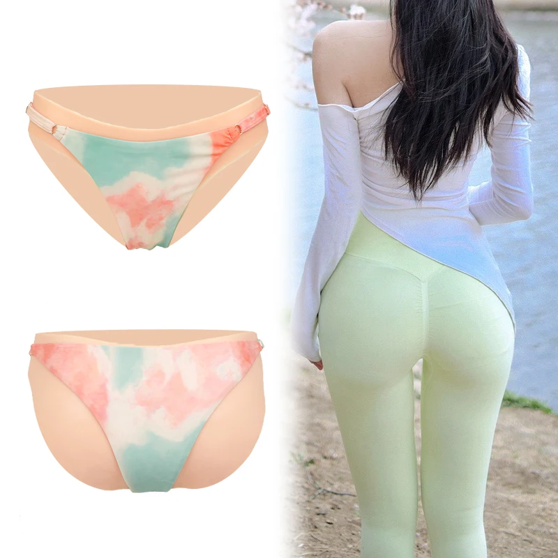 KUMIHO 2TH GEN Gays Pussy Pants Realistic Silicone Panties Sexy Fake Vagina Underwear For Crossdresser Transgender Shemale