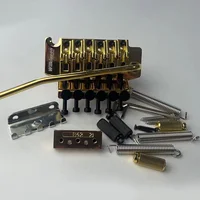 Wilkinson WODL1 Guitarra eléctrica de 6 cuerdas Sistema de trémolo de doble bloqueo Puente 42 mm Tuerca R2 Negro