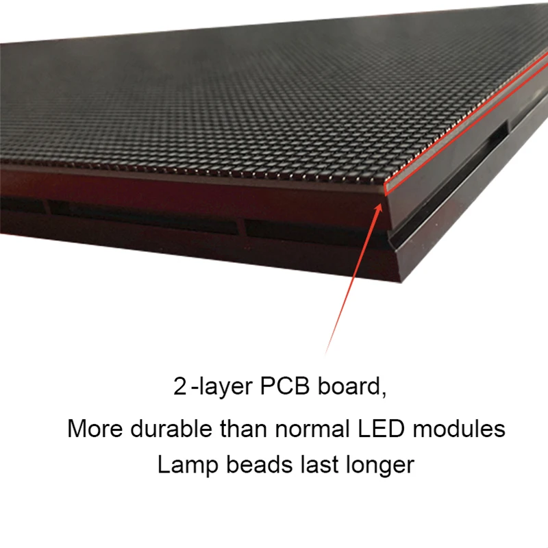 Moduł LED P2.5 do użytku wewnętrznego, panel pełnokolorowy 320x160mm, 128x64 piksele, diody SMD2121, HUB75, 32-scan, programowalny wyświetlacz RGB HD. — zdjęcie produktu 2
