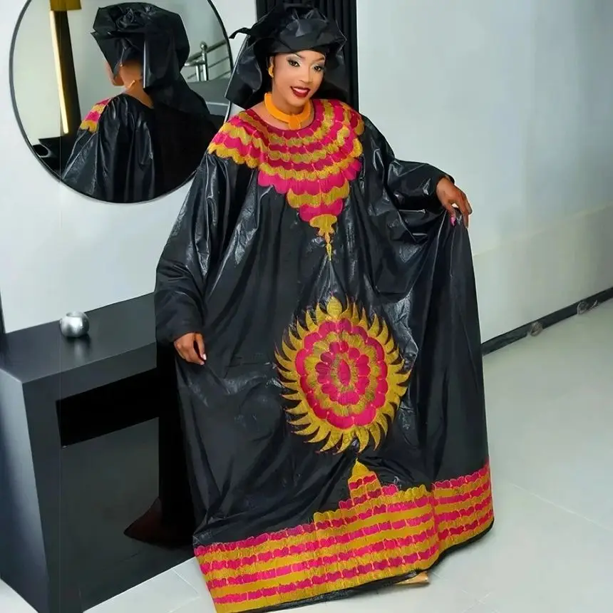 

Африканская одежда больших размеров для женщин, Дашики, Анкара, африканская вышивка, халат бубу, дизайн Базен, свадебные платья, новинка 2026 года