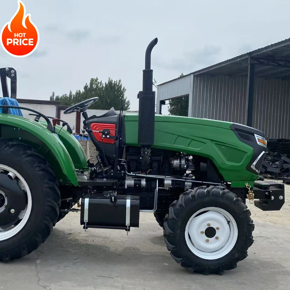 Трактор 604HP — привод 4WD