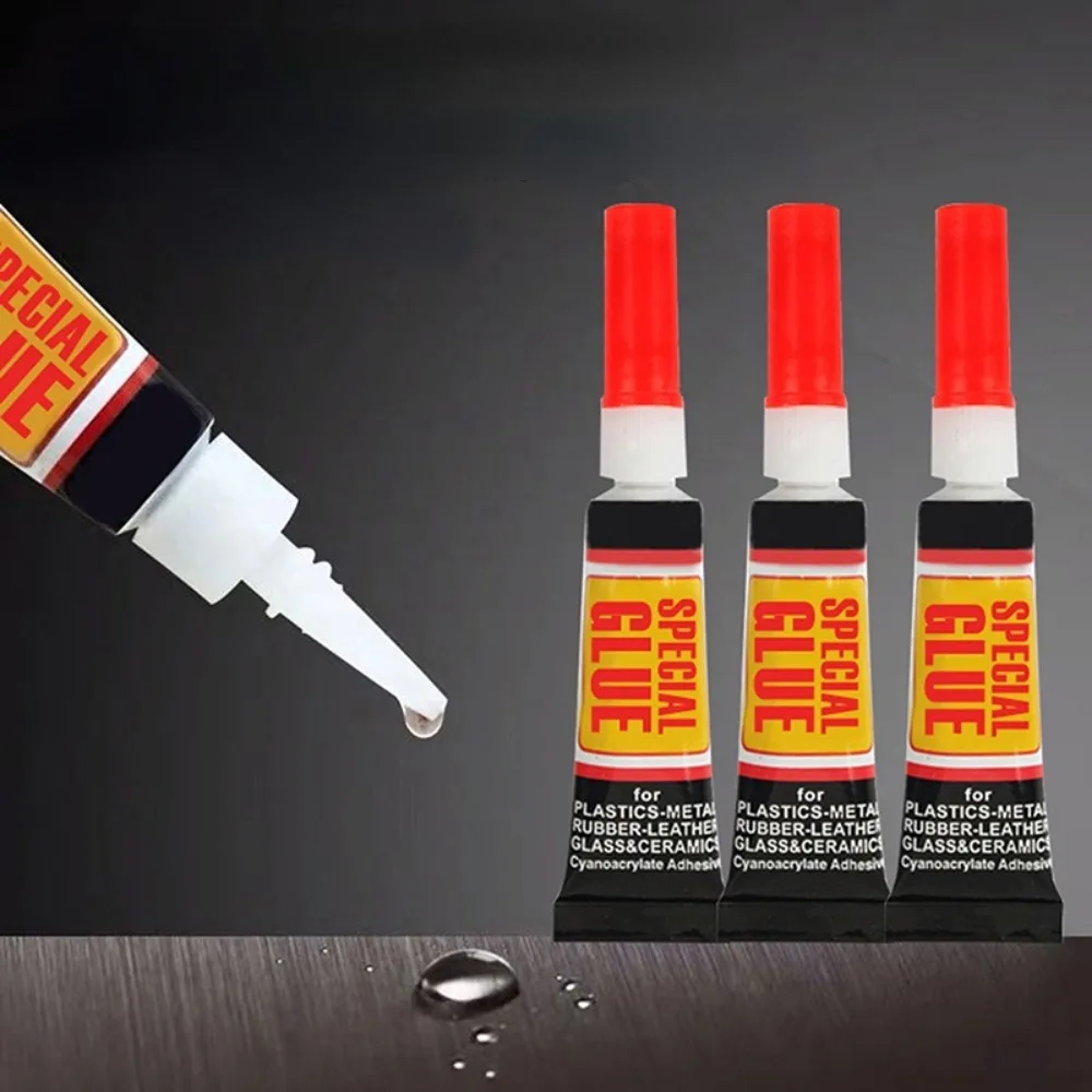 

Epoxy Resin 3/6/12 PCS Epoxy Resin Liquid Wood Super Glue Metal Glass Strong Instant Superglue Seconds Adhesives Sealers Home