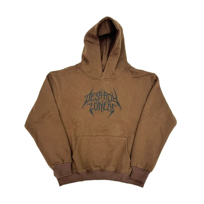 New Men Destroy Lonely Love Last forever merch Tour Pullover Hoodies Hoody Hooded Sweatshirts velvet Cotton Thick Fleece US N219