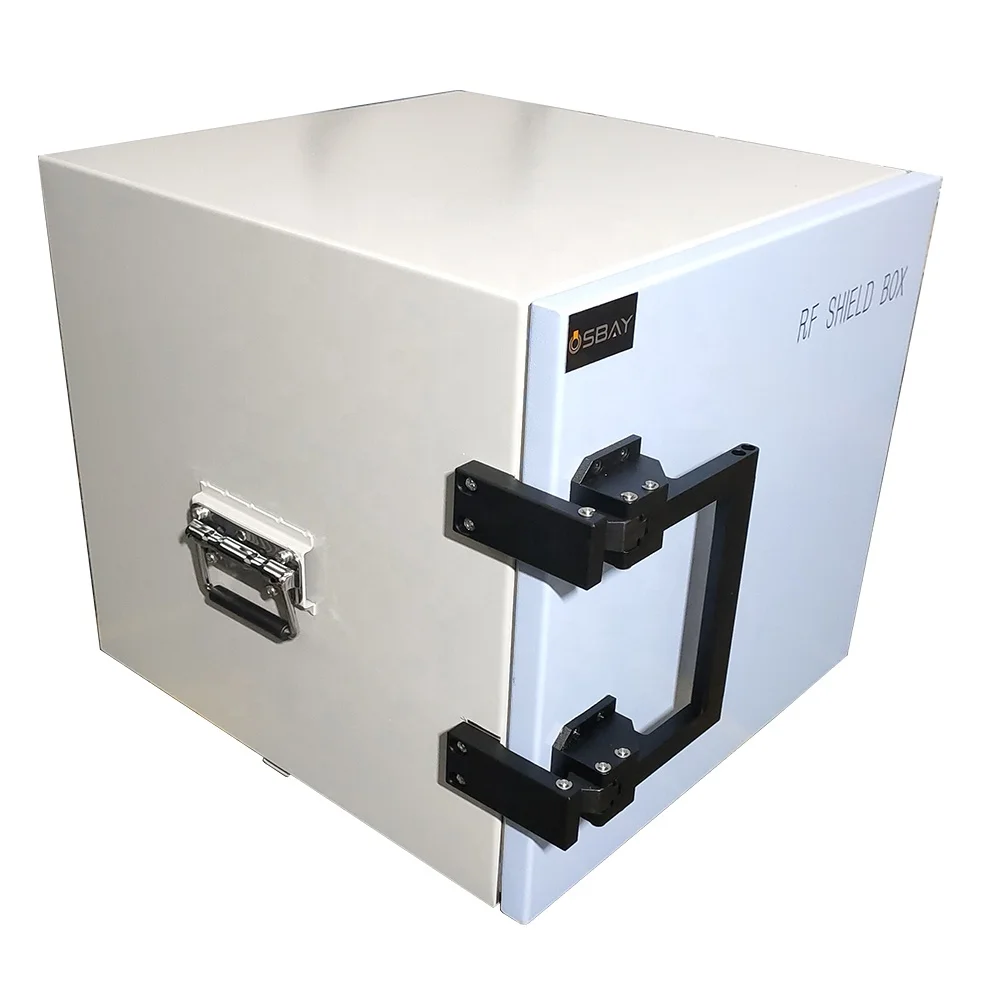 0.5-8Ghz Shielding Box Mobile Audio Emi Wifi7 5G 6g Gsm Phone Testing Manual Rf Shield Box