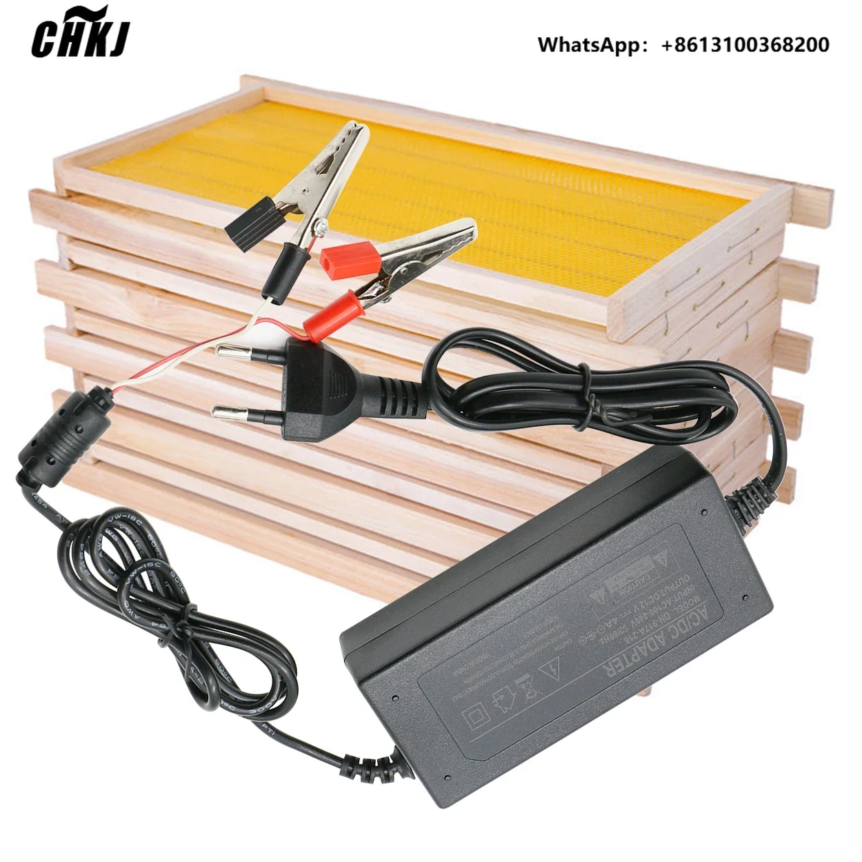CHKJ Beekeeping Tools Hive Frame Wire Embedder Wax Embedder Melt Bee Wax Comb Foundation for Electric Frame Wire Embedder