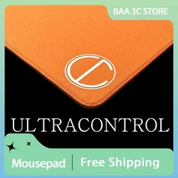 Ultraglide Meow UCV2 Esports Gaming Tappetino per mouse con superficie fine Laptop Compute UC ULTRACONTROL Arancione Accessori per PC di grandi dimensioni Regalo