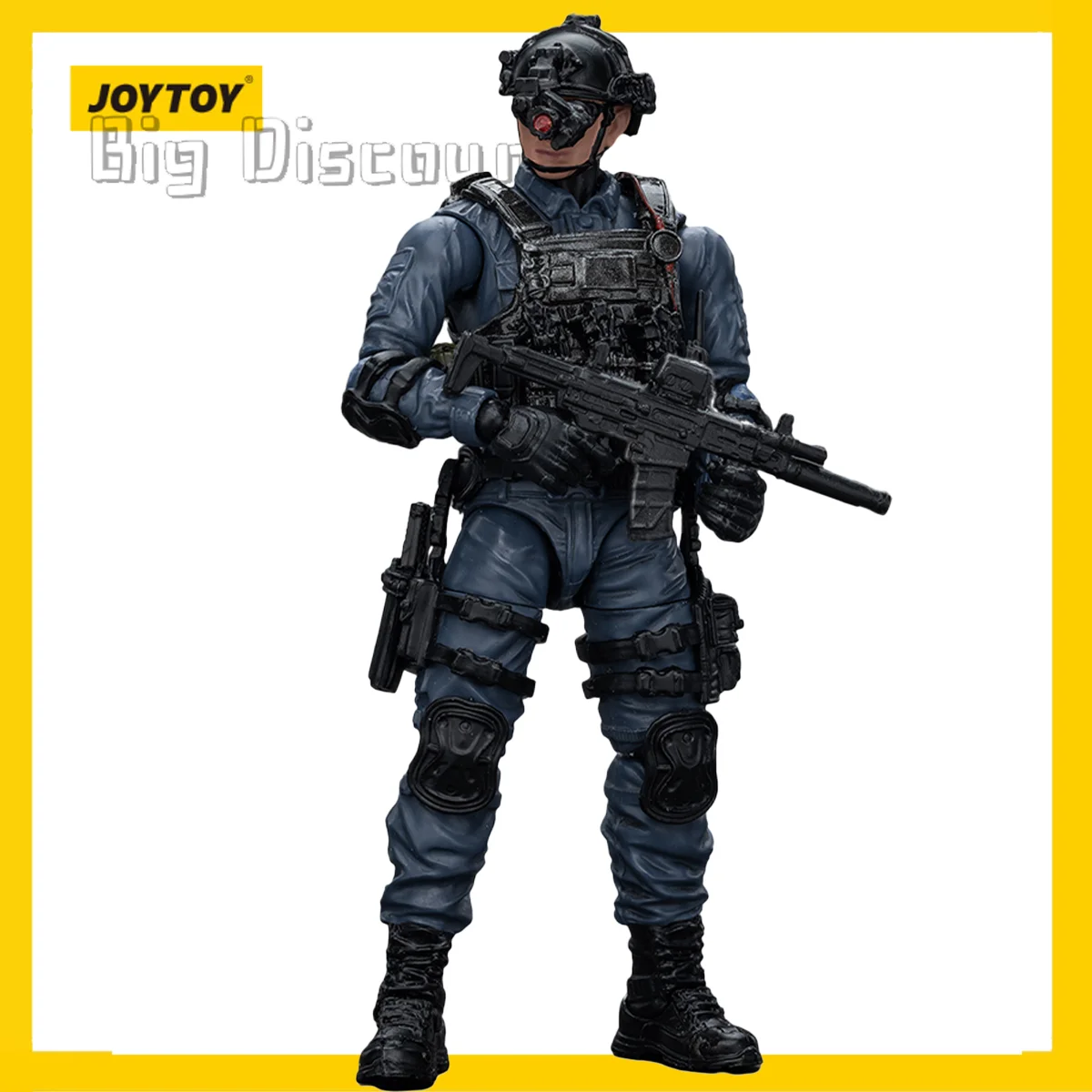 [Pré-encomenda] JOYTOY 1/18 Hardcore Coldplay Action Figure Pacote de promoção de construtor do exército Figura 32 - Modelo de membro da equipe de assalto