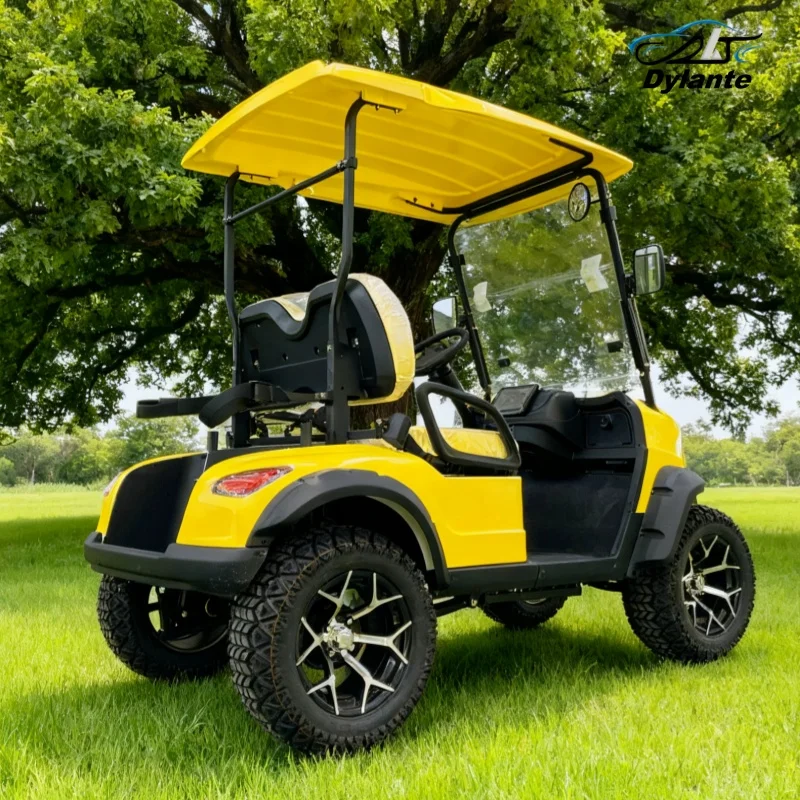 

2025 Brand New 2 Seat Street Legal Golf Buggy Utility Vehicle Golf Cars Off Road Lifted Electric Golf Cart With Upholstered Seat