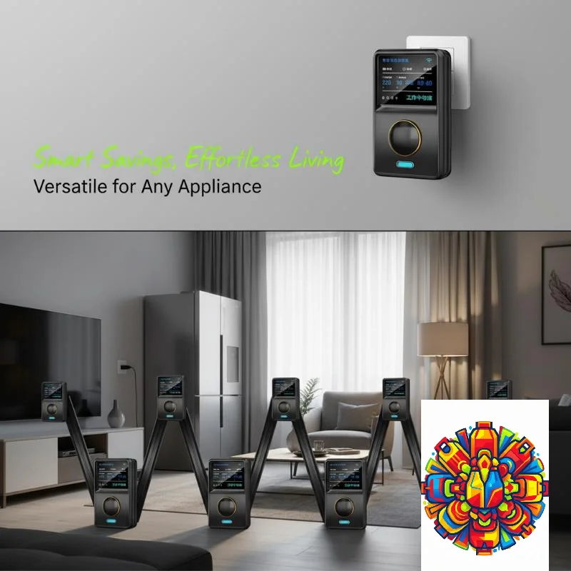 Intelligent Household Electricity Power Saver Device, Effective Energy Saving Box For Air Conditioner Refrigerator Power Saving