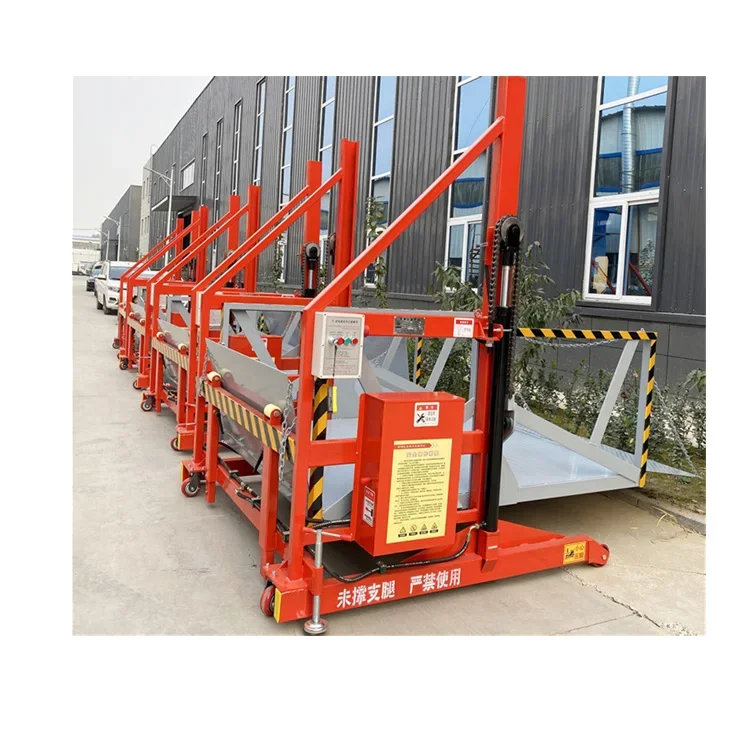 Piattaforma elevatrice portatile per caricamento e scarico Tavoli elevatori da 2 tonnellate Piattaforma elevatrice mobile per carico e scarico