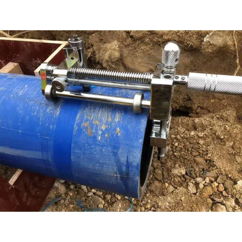 63-800mm Gas PE Pipe Rotary Scraper Surface Oxide Layer Removal Tool Tube Peeler