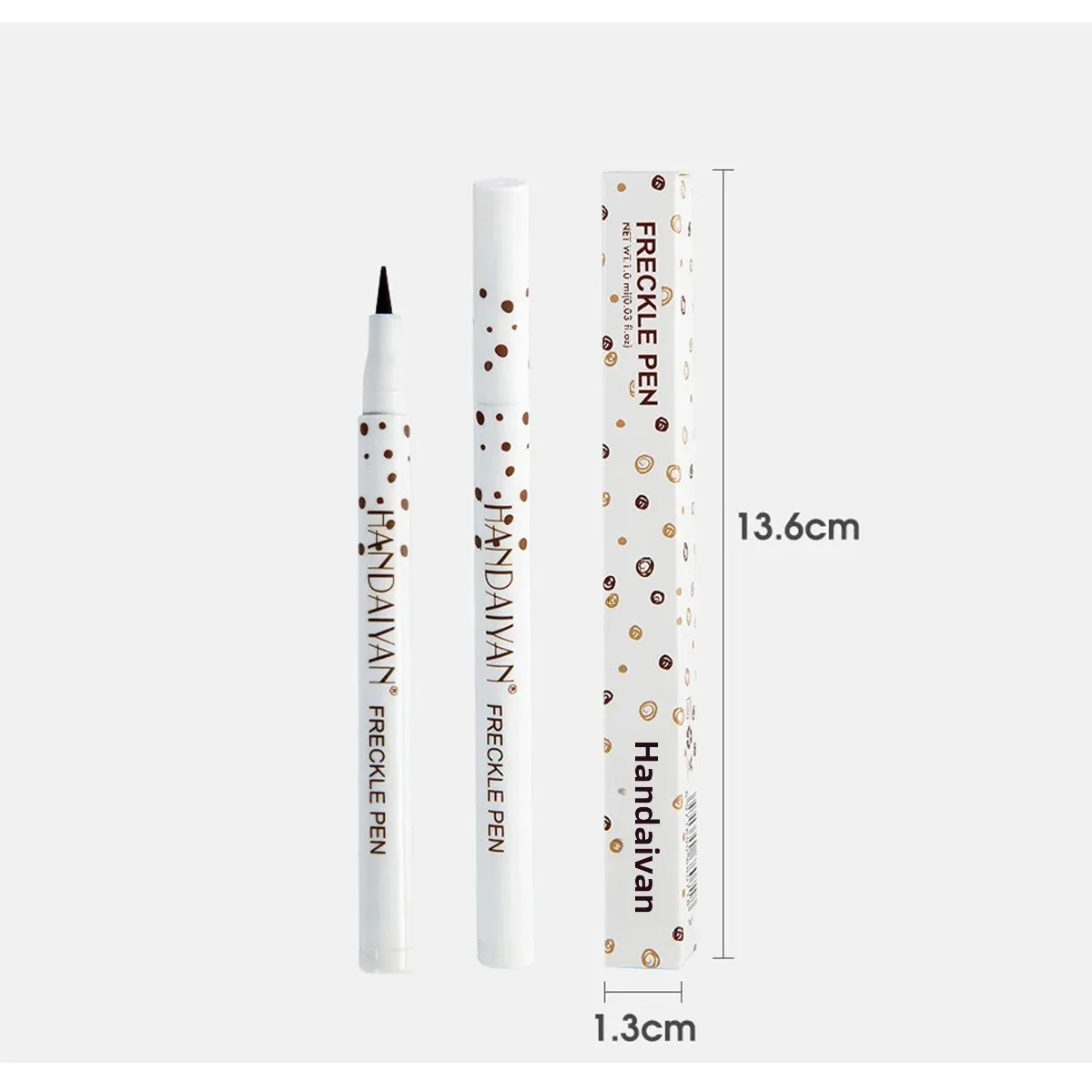 HANDAIYAN – faux stylo naturel pour taches de rousseur, imperméable, séchage rapide, maquillage du visage, crayon pour taches de rousseur réalistes, cosmétiques