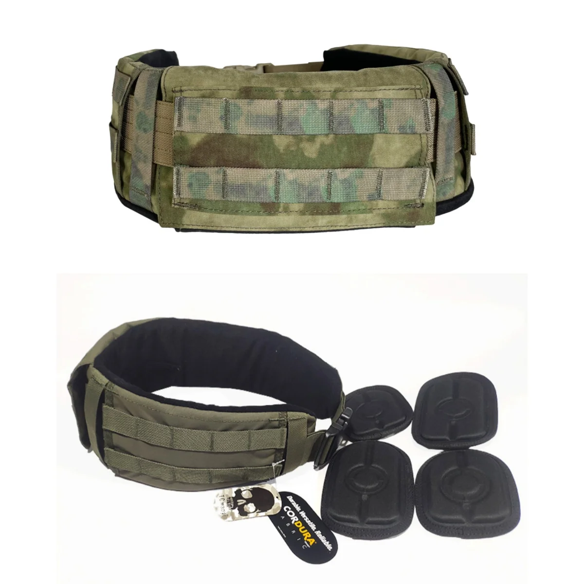 

NEW Outdoor sports 001Airsoft Multi-functional Tactical Hunting MOLLE Belt Waist Support Outdoor Waist Seal Protection TC0099