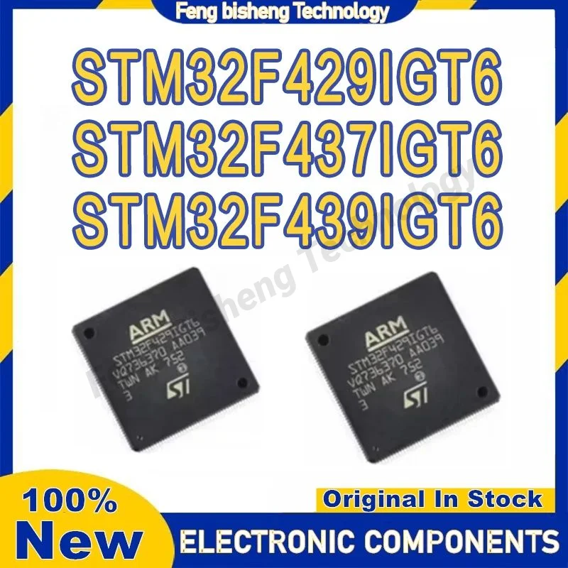 STM32F429IGT6, STM32F437IGT6, STM32F439IGT6, STM32F429IG, STM32F429II, STM32F437IG, STM32F439IG, STM IC MCU 칩, LQFP176