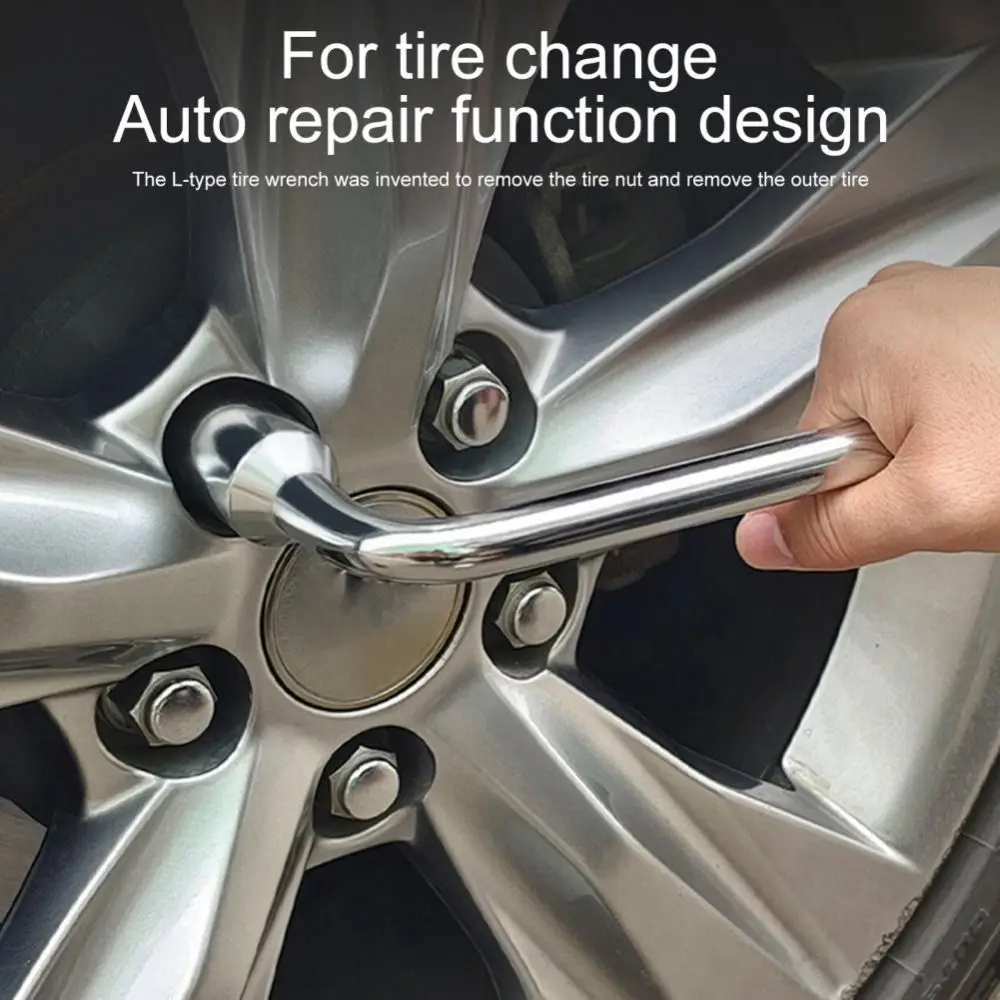 

Прочный шиномонтажный ключ 17/19/21/22/23/24, торцевой ключ из высокоуглеродистой стали с высоким крутящим моментом, L-тип, шестигранный ключ, торцевой ключ для автомобиля