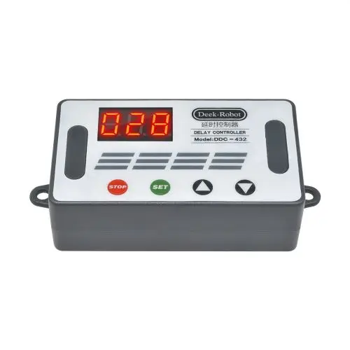 DC 12V Programmable Time Delay Relay Module On Delay and Off Delay Timer for Automobile Industrial Control