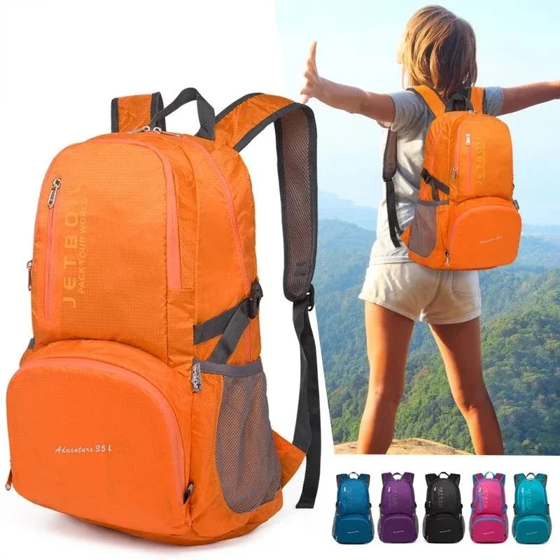 

Рюкзак для скалолазания, легкие уличные водонепроницаемые походные сумки, портативные складные сверхлегкие рюкзаки для путешествий, кемпинга, альпинизма