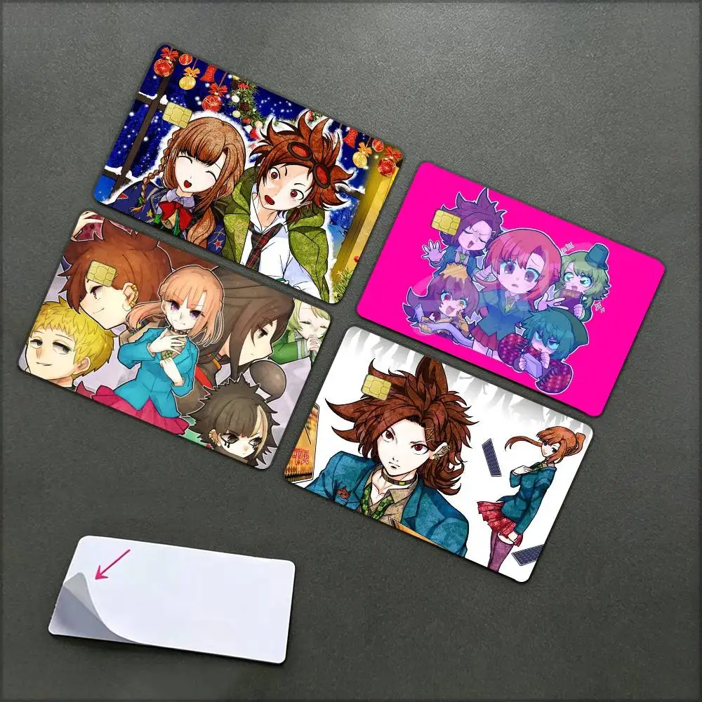 Game Y-Your T-Turn to D-Die   Waterproof Film Skin Cover Credit Card Stickers Debit Front Bank Bus Pass