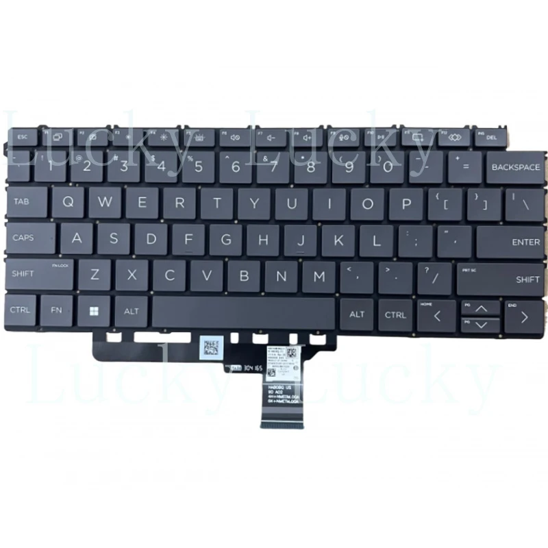 

f New for HP Spectre x360 14-EU 14-EU0000 14-EU0008CA Laptop US Backlit Keyboard black
