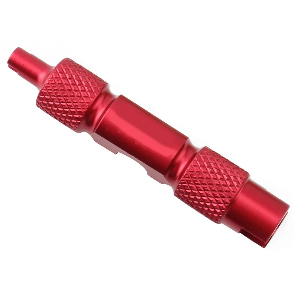 صمامات الأدوات الأساسية من سبائك الألومنيوم، طقم فم جميل، قضيب تمديد، أنبوب فرنسي بديل باللون الأحمر #3