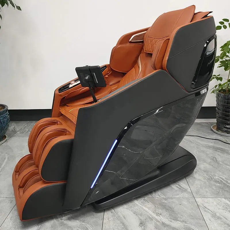 Wholesale Electric Guangdong Luxury Zero Gravity 4d Sl Track Foot Massage Chair Full Body Zero Gravity Luxury 2023 New