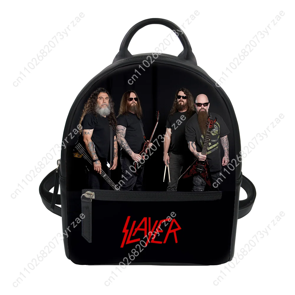 Slayer Small Backpack Purse Womens Schoolbags Personalized Double Shoulder Bag High Quality Business Travel Daypack Custom Bag