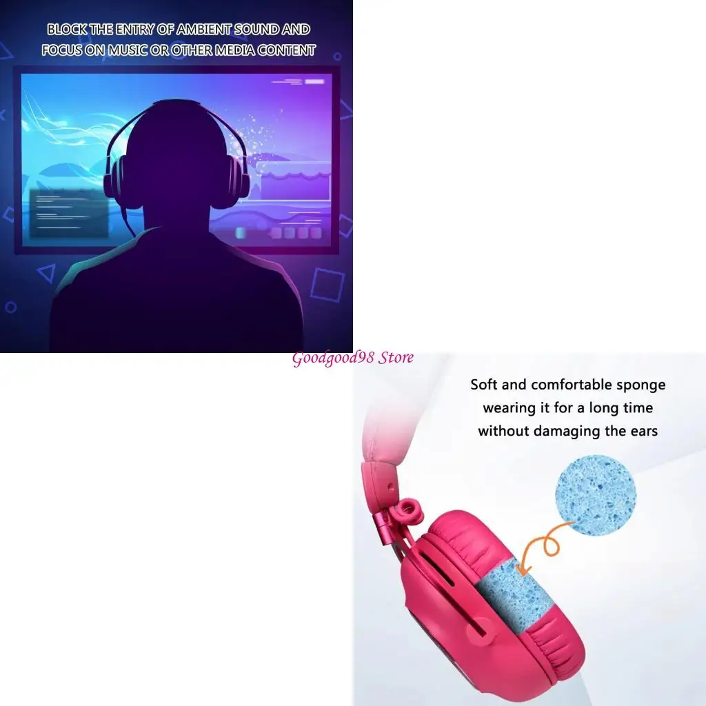 

Soft and Elastics Earpads for G PROX2 Headphones,Ear Pad Perfect for Long Terms Use in Noise Environment Replacement W8EC