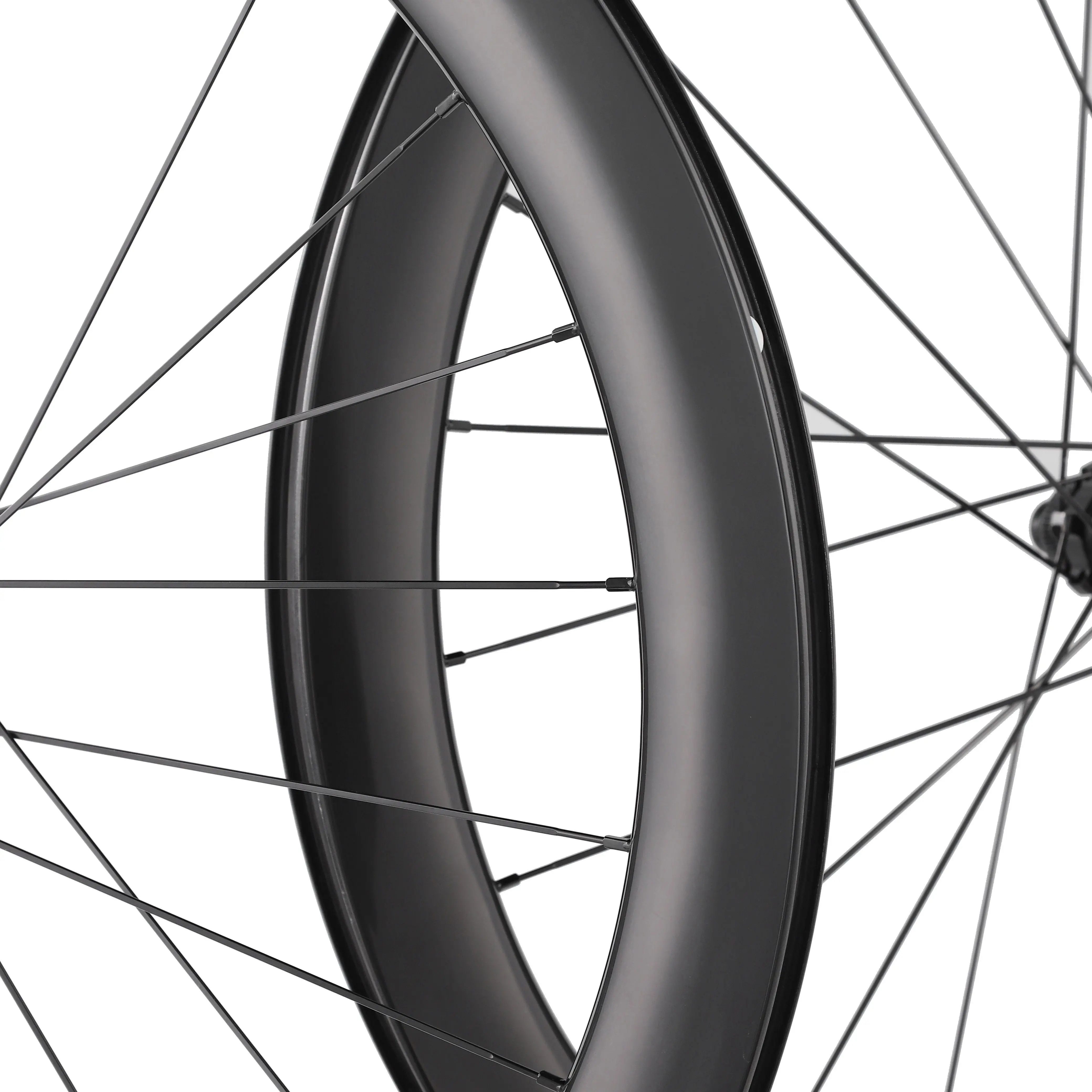 Tubeless Ready 30mm Gravel Carbon Wheelset 700C UD Carbon Rim 24H Disc Brake Center Lock for Cyclocross Road Bike Wheel