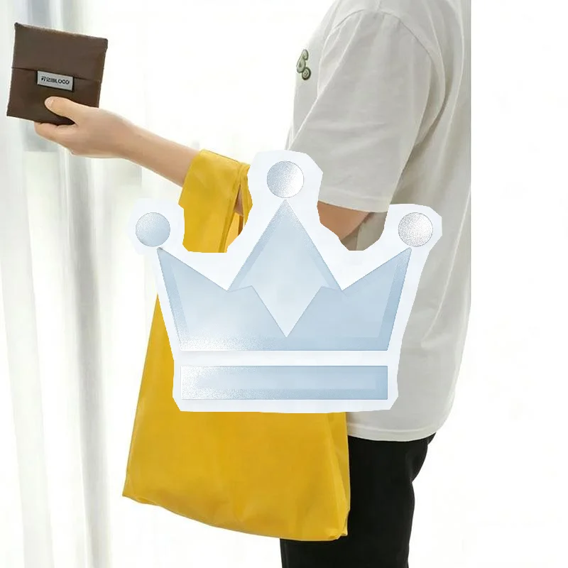 Reusable Foldable Shopping Bags Easy Storage Lightweight Large Capacity Totes for Grocery Travel Outdoor Activities