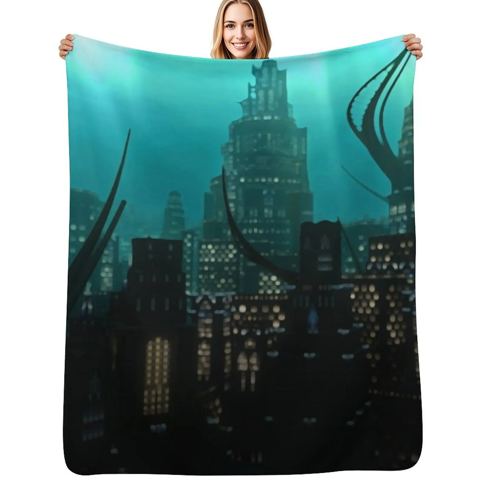 

Amaurot Throw Blanket Sofas Sleeping Bag Soft Summer Blankets