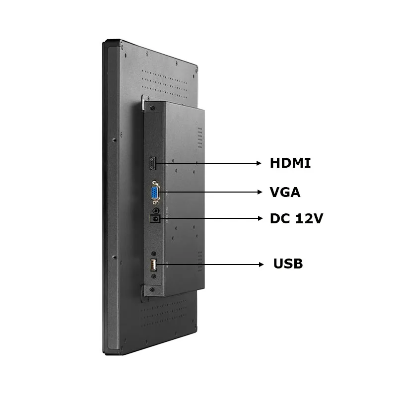 Imagem -06 - Polegada Monitor Touchscreen Ip65 17 Impermeável Lcd Monitor de Tela Toque de Grau Industrial com Vga Hdmi Usb 17