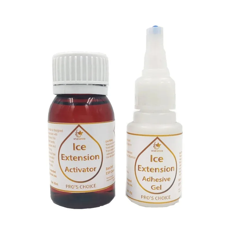 Star Speed Hair Styling Products Liquid Waterproof Ice Extension Glue Cold Extension/Human Hair Extensions Ice Glue Remover