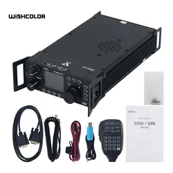 HamGeek G90S 20W Amateur Shortwave Radio for XIEGU H-structure Portable SDR Transceiver with Heat Dissipation Function