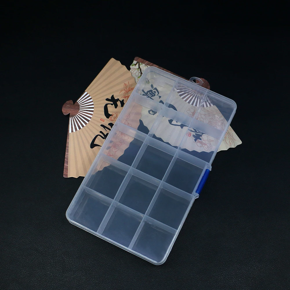 

Storage Box Plastic Parts Storage Box with Lid for Jewelry Accessory Materials Detachable Box for Earrings Bracelets Necklaces
